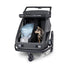 Module cargo pliable Croozer Yuuna pour remorque vélo avec espace pour transporter bagages et animaux