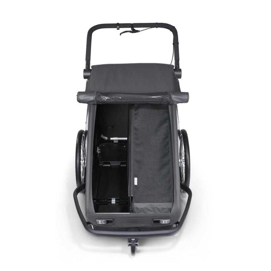 Module chien Yuuna Croozer pour remorque vélo, accessoire innovant pour un transport animalier sûr et confortable