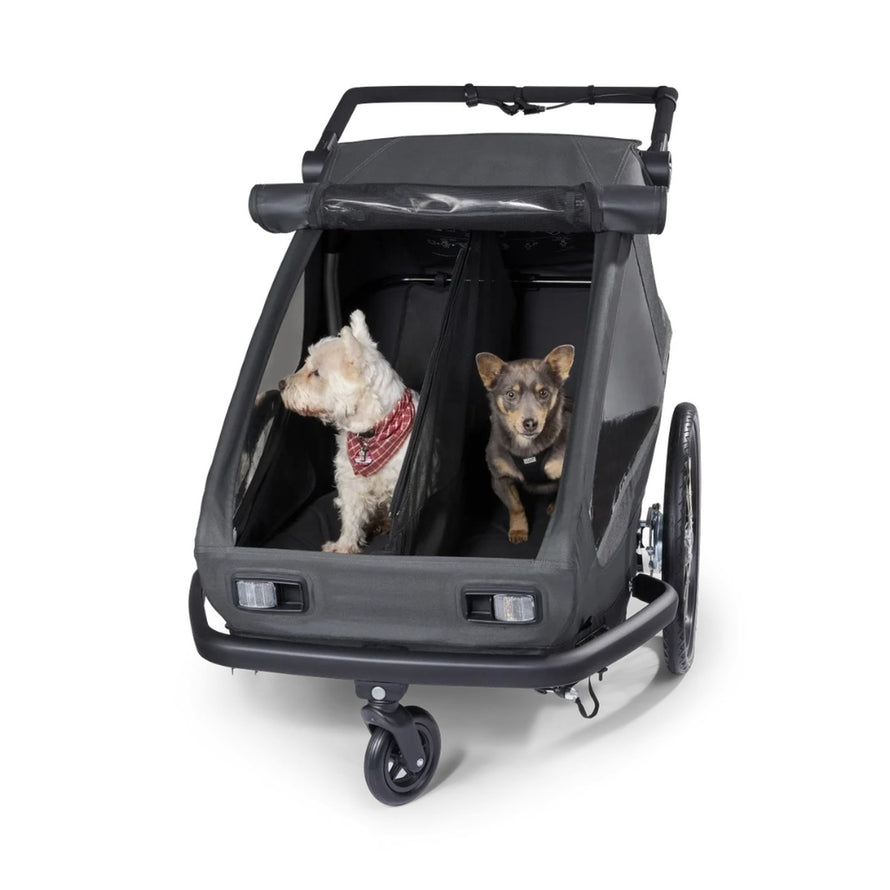 Module chien Yuuna Croozer pour remorque vélo, transport sécurisé et confortable pour chiens en balade