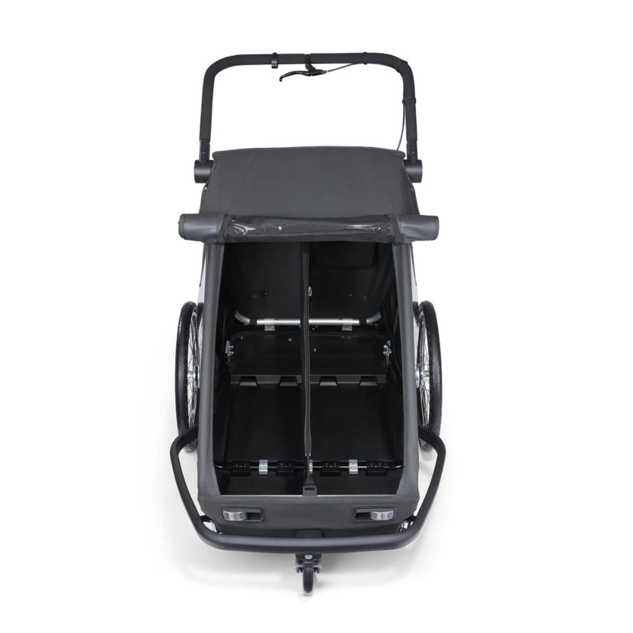Module chien Yuuna de Croozer pour remorque vélo, idéal pour transporter animaux en toute sécurité