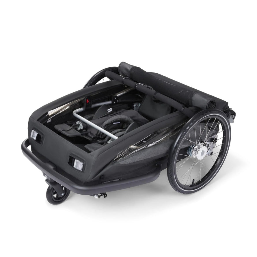 Siege enfant Croozer Yuuna Premium pour remorque velo avec pliage compact et transport facile