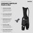 Cuissard court à bretelles GripGrab Ride noir avec rembourrage haute qualité pour confort et performance en cyclisme