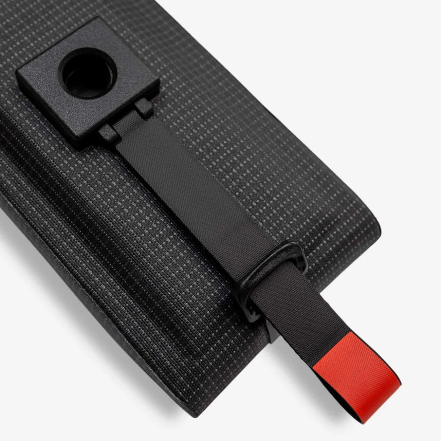 Sacoche top tube Nano 01 Cyclite de Cycl noire compacte avec détail rouge, pratique pour vélo urbain