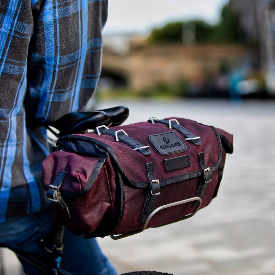 Porte-bagage arriere Bagman Quick release expedition de la marque d pour velo, fixation rapide et robuste