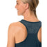 Debardeur Vaude Sveit III femme navy avec dos en tissu technique respirant pour confort et performance en velo