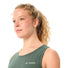 Debardeur Vaude Sveit III femme vert forest, design fonctionnel et tissu respirant pour cyclisme et sport