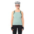 Debardeur velo femme Vaude Matera vert avec poches, design moderne et tissu respirant pour cyclisme