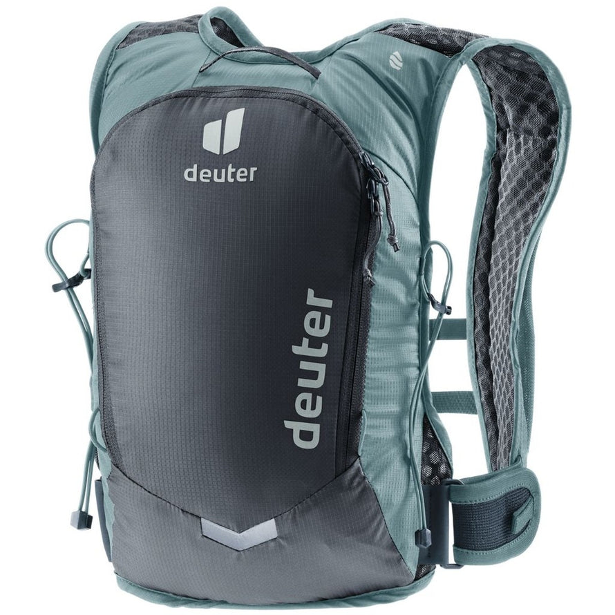 Sac a dos velo Deuter Rogla 5L bleu et noir, leger et compact pour sorties cyclistes