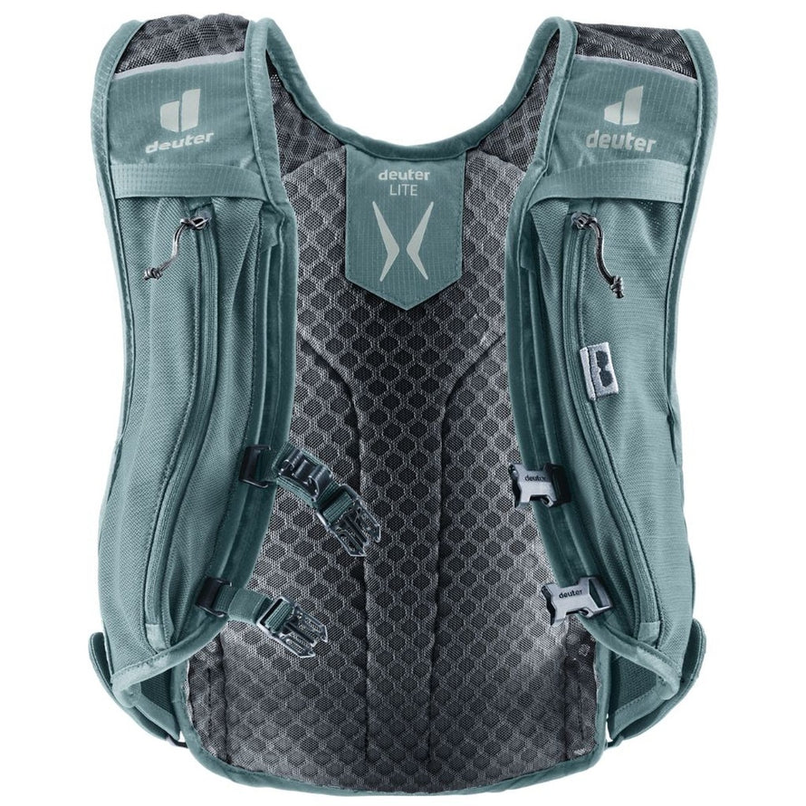 Sac a dos velo Deuter Rogla 5L turquoise, ultra leger et fonctionnel pour cyclisme