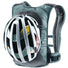 Sac a dos velo Deuter Rogla 5L vert gris fonce, leger et pratique avec porte casque pour cyclistes