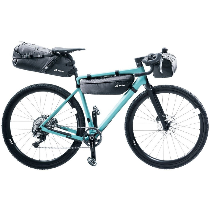 Sacoche de selle Deuter Mondego 16L, etanche et legere, ideale pour bikepacking et voyages a velo