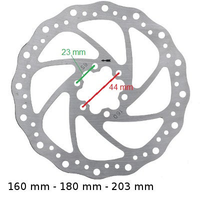 Lot De 2 Rotor De Frein à Disque En Acier Inoxydable De 160 Mm Avec 6 Boulons Pour Vélo De Route Lot De 2 Rotor De Frein à Disque En Acier Inoxydable De 160 Mm Avec 6 Boulons Pour Vélo De Route