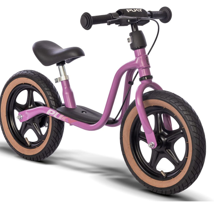 Draisienne LR 1L BR enfant avec béquille couleur violet joyeux