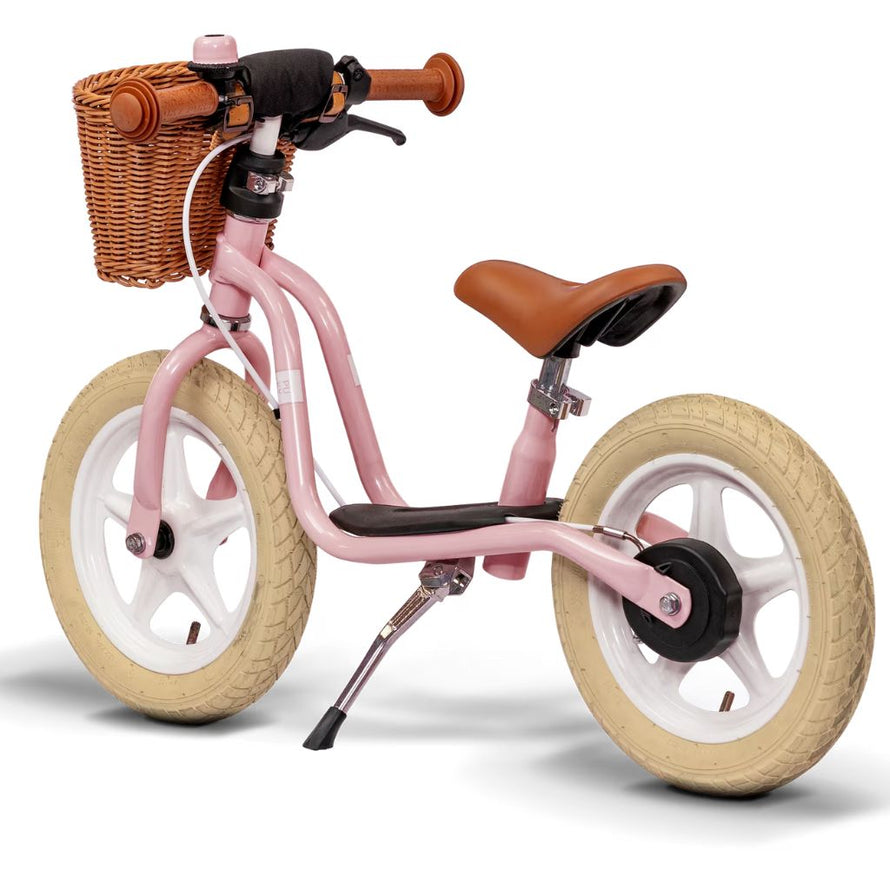 Draisienne enfant retro rose Puky LR L classic avec panier