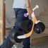 Draisienne woom modele WOW pour enfants 9 a 36 mois avec velo auto-equilibre innovant et securite optimale