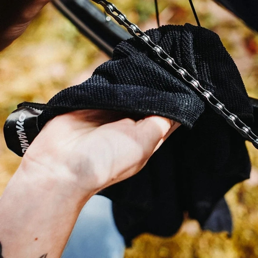 Chiffon microfibre Dynamic pour nettoyage efficace de la chaine et des composants du vélo