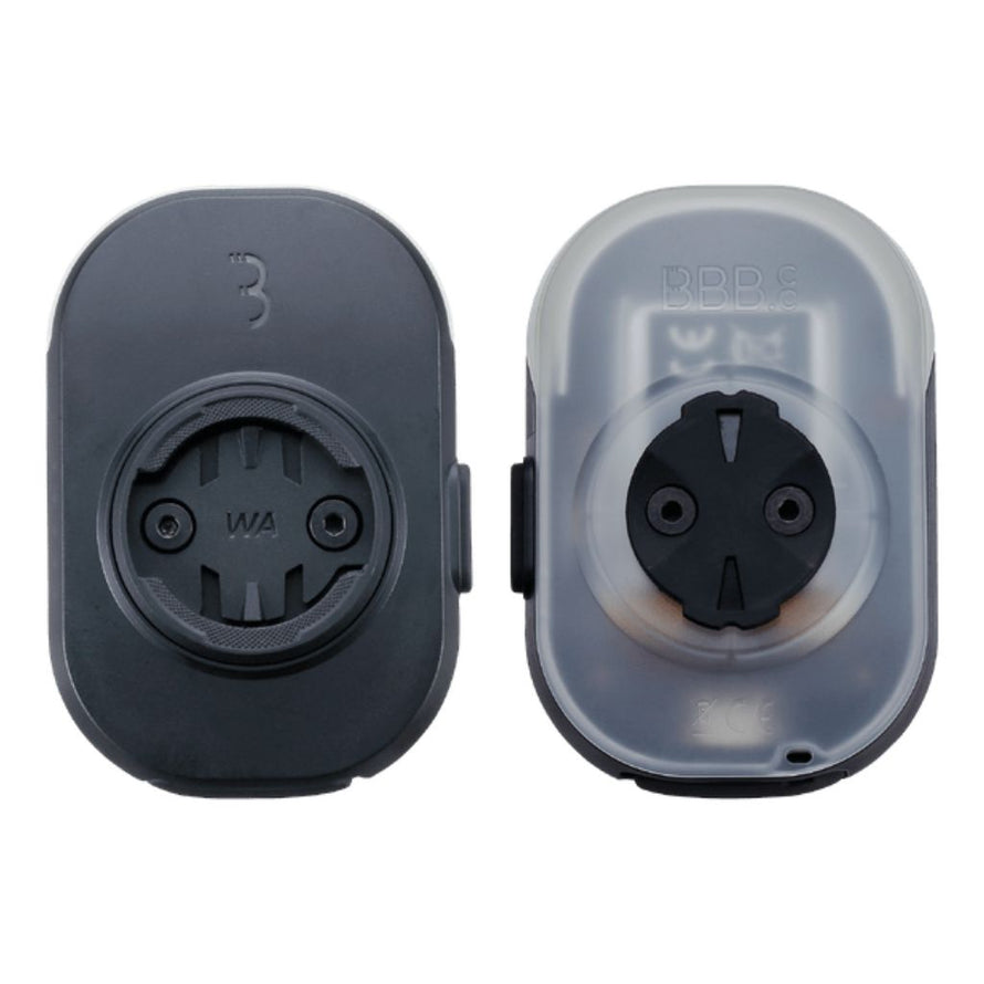 Eclairage avant pour vélo BBB Cycling à assembler avec compteur GPS sur guidon