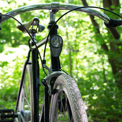 Eclairage pour vélo sans pile avant sur cadre Nova Reelight - #2