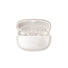 Boitier ouvert des ecouteurs bluetooth velo Shokz Opendots 2 blanc avec design compact et ergonomique