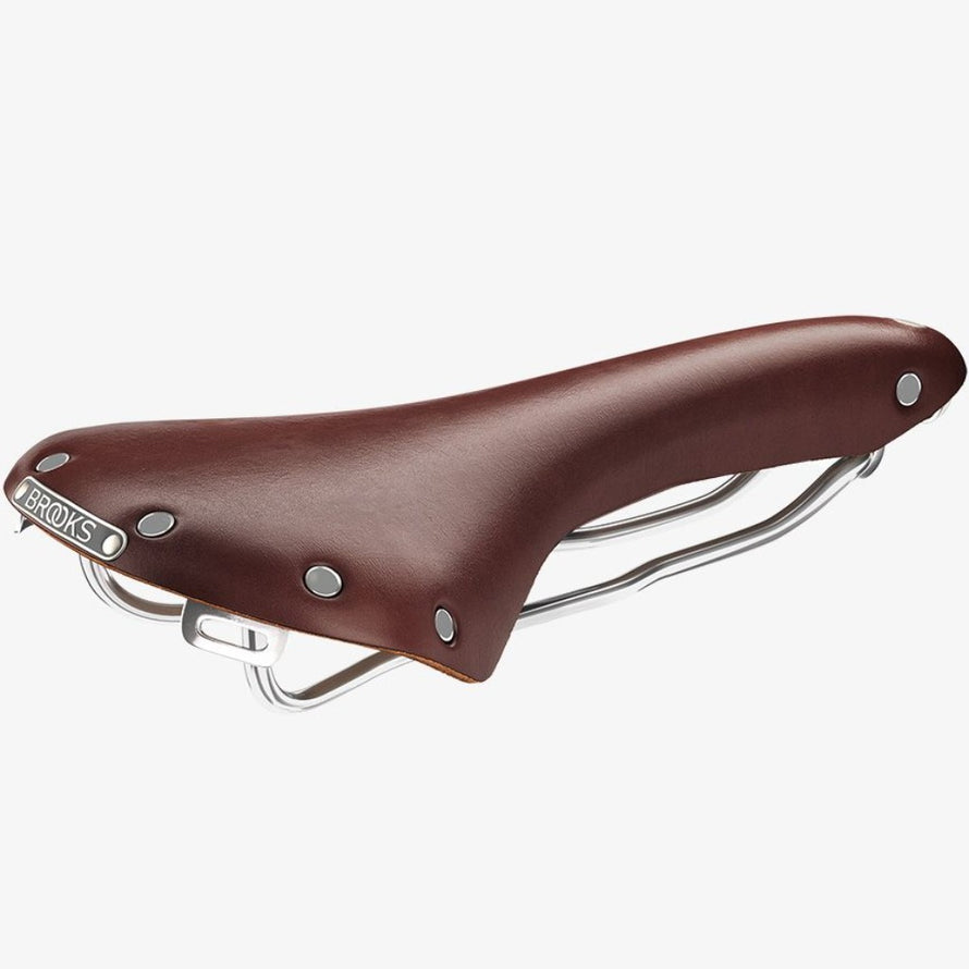 Brooks selle velo en cuir Swallow B15 antique brown