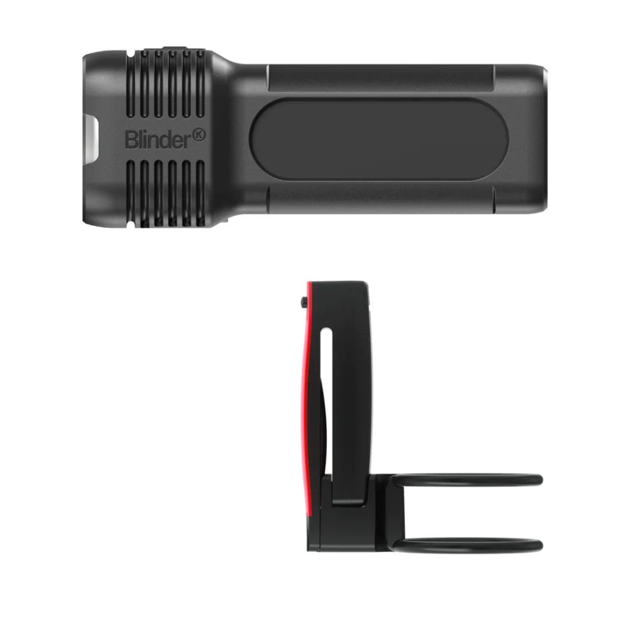 Feu arriere Knog Blinder Pro 400 Plus LED, compact et puissant pour une meilleure securite en velo