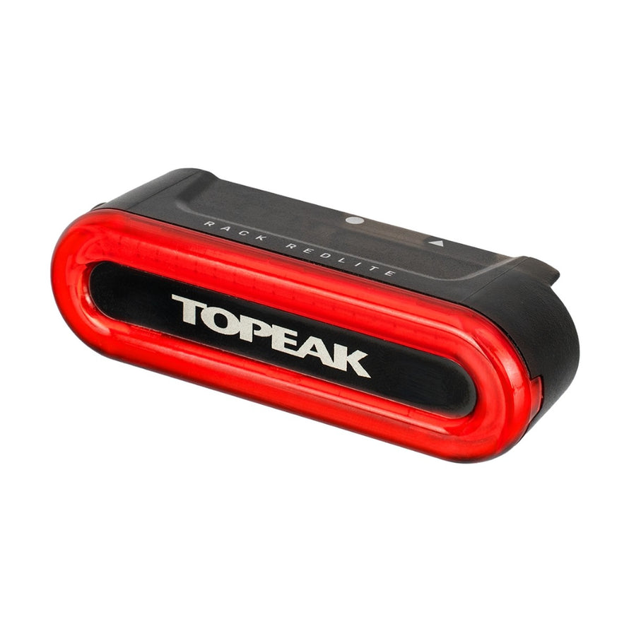 Feu arriere LED rouge Topeak Rack RedLite 60 pour porte-bagages, securite et visibilite sur velo