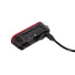 Feu arriere Topeak Rack RedLite 60 charge USB pour porte-bagages, securite et visibilite en ville et campagne