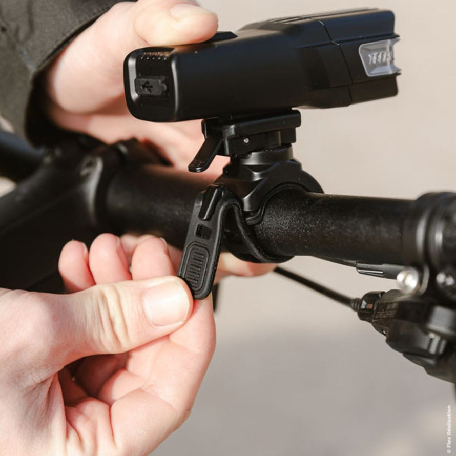 Eclairage avant blanc pour vélo Zéfal 200 lumens