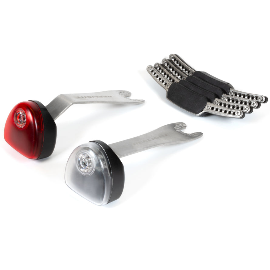 Feu arrière LED pour vélo avec brassard Feu arrière LED pour vélo avec brassard