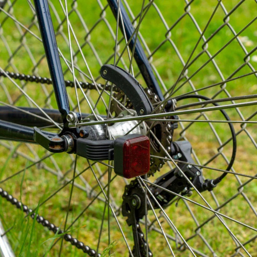 Feux vélo sur moyeu AMS Light de Reelight avec condensateur, éclairage arrière pour sécurité optimale