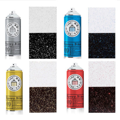 Finition peinture vélo Spray Bike Keirin Flake pailletée 400 ml - #3