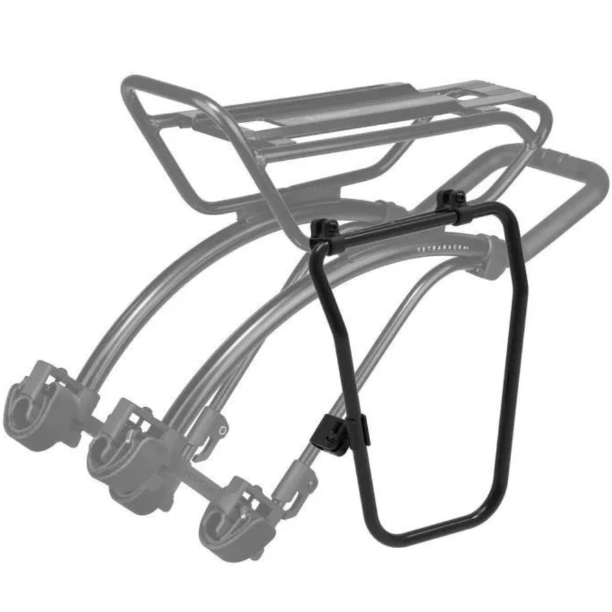 supports latéraux pour porte-bagages TetraRack Topeak vue sur porte-bagagess