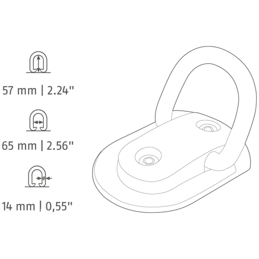 Schéma technique des dimensions