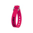 Sangle de serrage Fixplus 35cm rose pour fixation efficace et ajustable des accessoires vélo