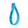 Sangle de serrage Fixplus 46cm en silicone bleu pour fixation vélo robuste et ajustable