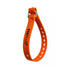 Sangle de serrage Fixplus 46cm silicone orange pour fixation vélo fiable et ajustable