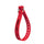 Sangle de serrage Fixplus 46cm en silicone rouge pour fixation vélo solide et ajustable