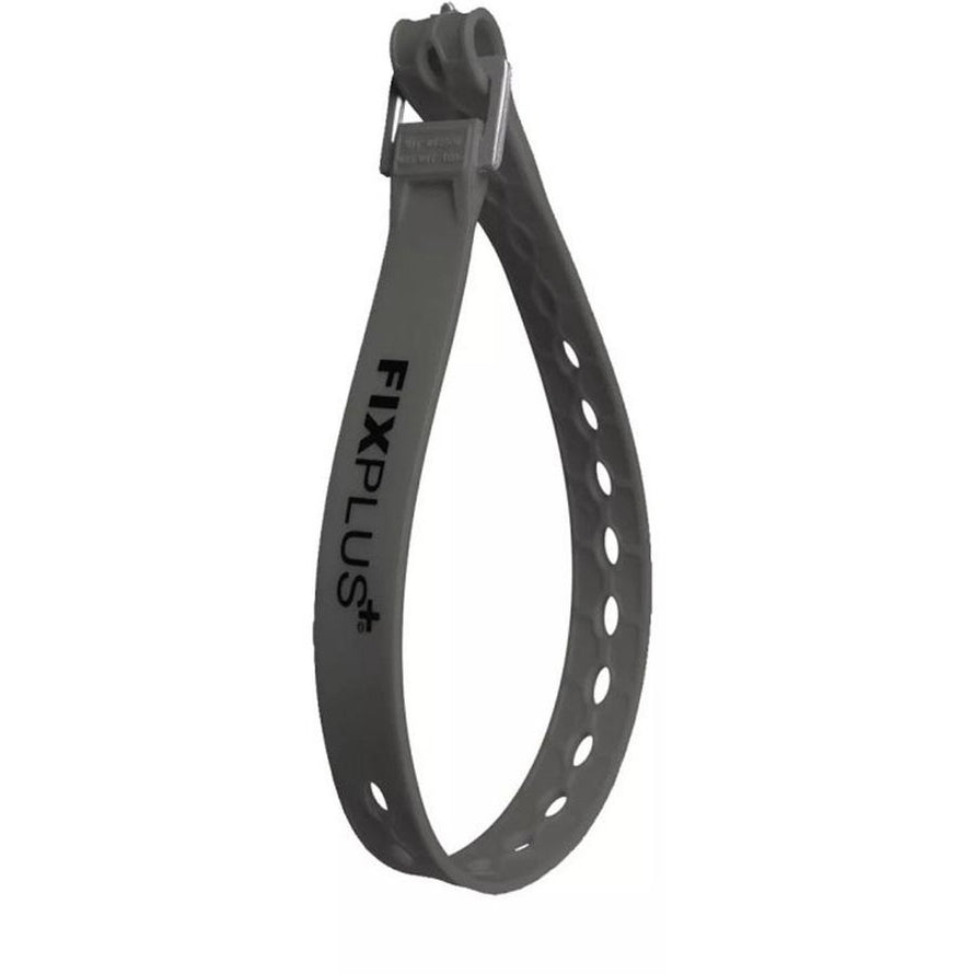 Sangle de serrage Fixplus 66cm noire, solide et ajustable pour une fixation fiable d'accessoires vélo