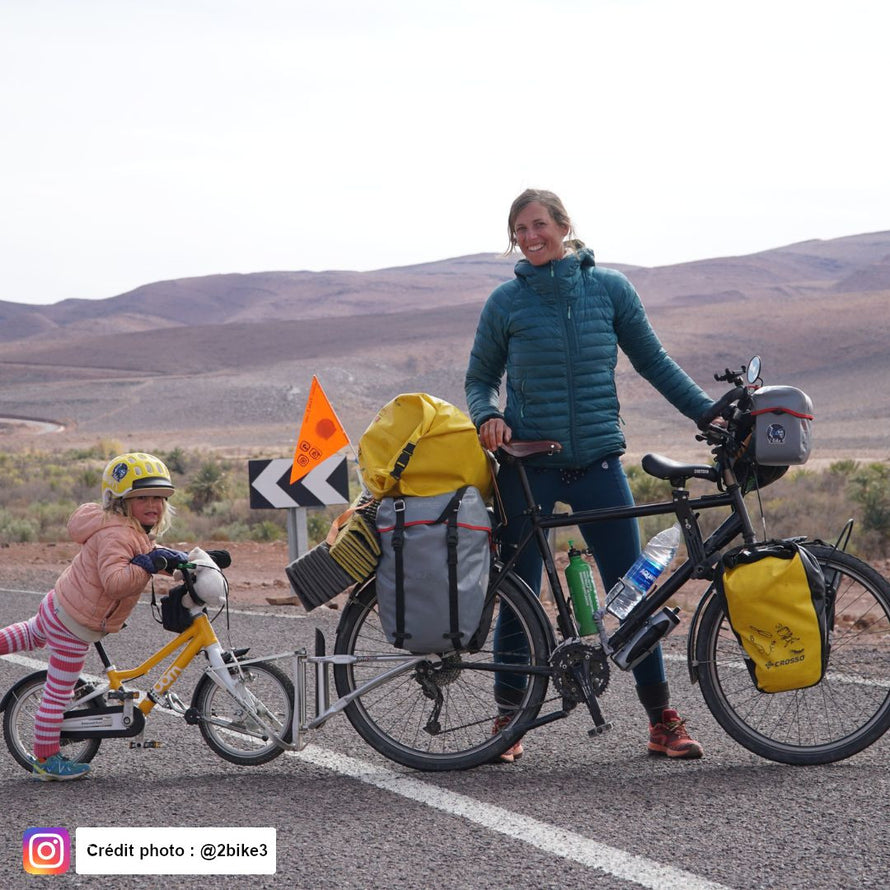 follow me kinderfahrrad tandemkupplung Follow Me Tandem d'attelage vélo adulte et enfant sécurisé