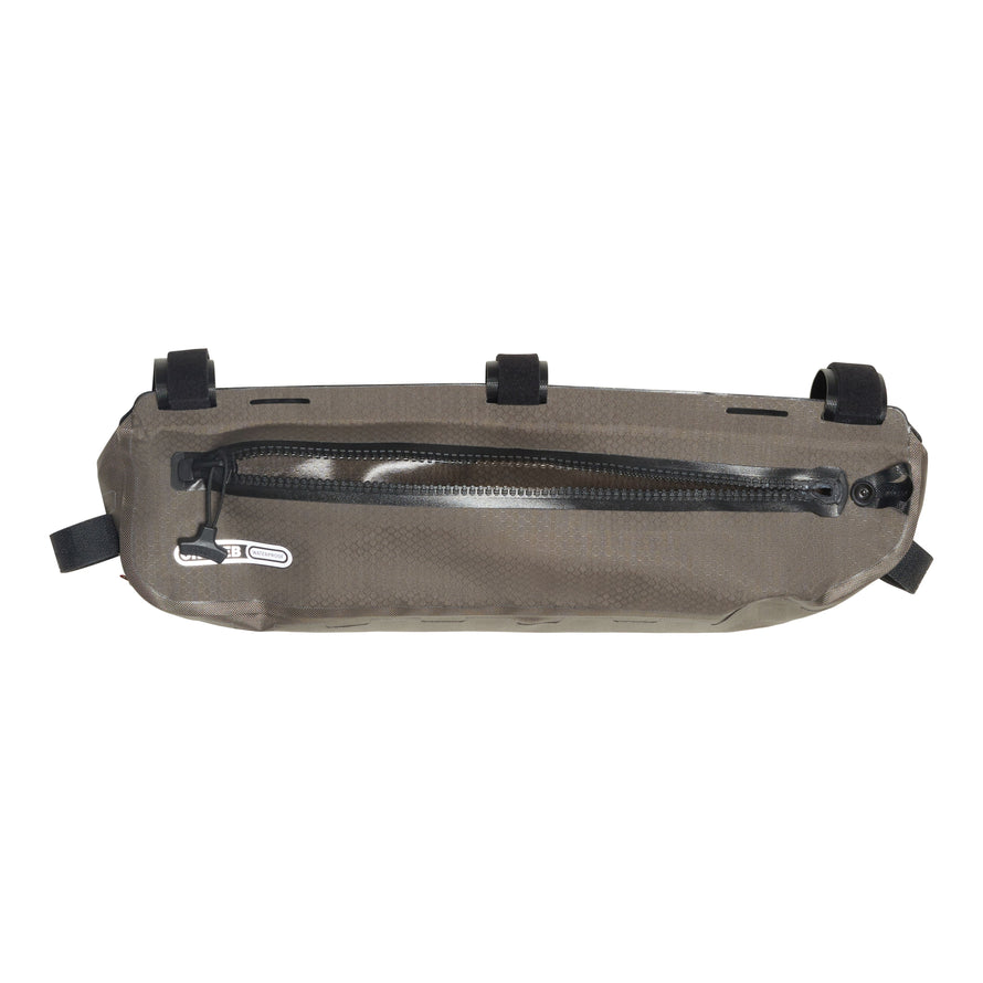 Sacoche de cadre bikepacking TopTube Ortlieb grise