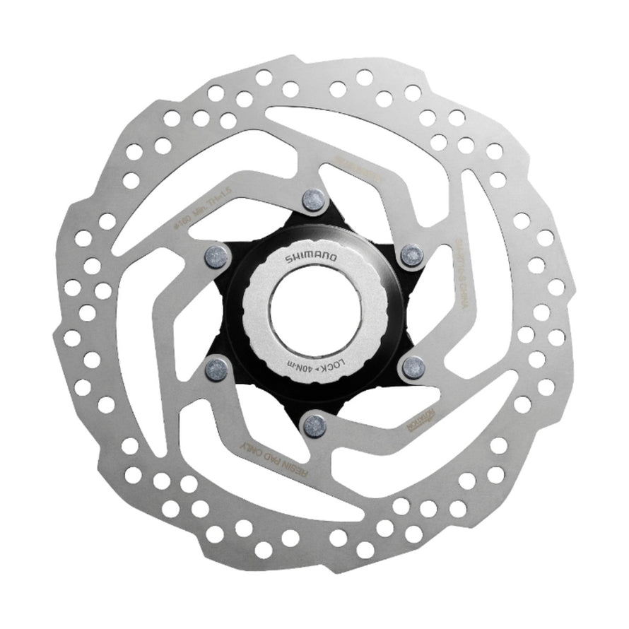 Frein disque Shimano SM-RT10 Center Lock pour vélo tout terrain, robustesse et contrôle optimal du freinage