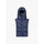 Capuche doudoune chaude reversible bleu marine Fudoon modele ideal pour cyclistes en hiver