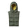 Capuche doudoune chaude et reversible Fudoon a motifs imprimes pour cyclistes
