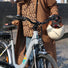 Plastron a capuche doudoune reversible Fudoon modele leopard ideal pour cyclisme urbain et confort thermique