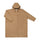 Trench-coat impermeable unisexe Fudoon marron avec capuche fermee, design epure et protection contre la pluie