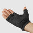 Gants courts vélo GripGrab Ride Lite noirs avec paume rembourrée pour confort et adhérence optimale