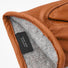 Gants femme Rachel Hestra en cuir et laine, confort et chaleur pour cyclisme et activités outdoor