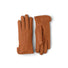 Gants en cuir femme Rachel Hestra marron, élégants et confortables pour cyclisme