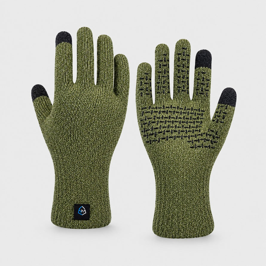 Gants vélo imperméables DexShell ThermFit 3.0 en laine mérinos pour chaleur et grip en cyclisme