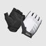 Gants courts vélo GripGrab Ride Lite blancs et noirs avec design léger et respirant pour performance et confort